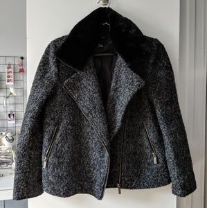 Forever21 grey boucle jacket